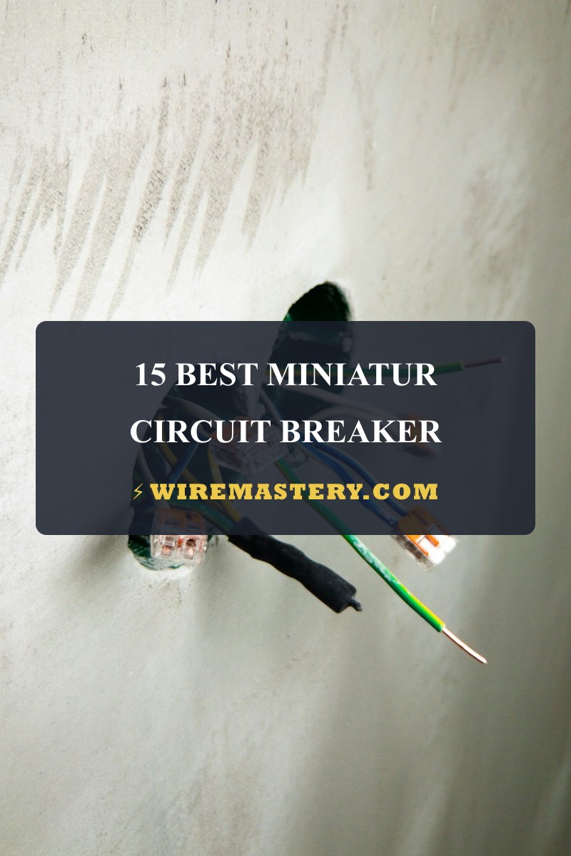 Confused by panel compatibility? Read our comprehensive trade review of the 15 best miniature circuit breakers (MCBs) matching NEC standards safely.