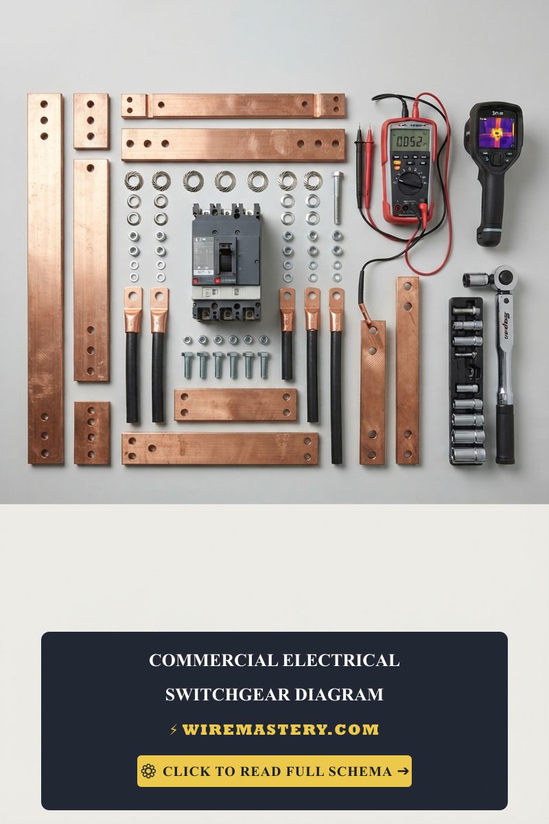 Commercial Electrical Switchgear Diagram: Sizing & Wiring Manual