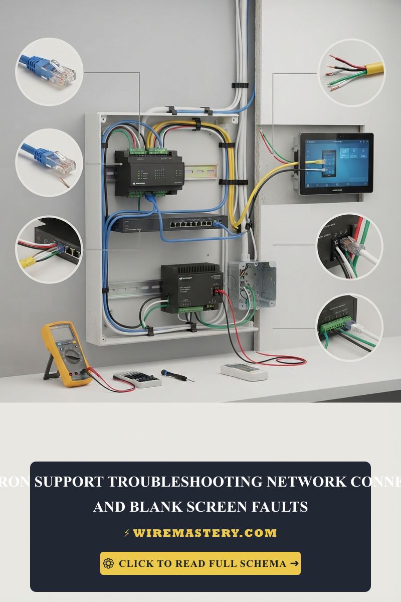 Crestron Support: Troubleshooting Network & Blank Screen Faults