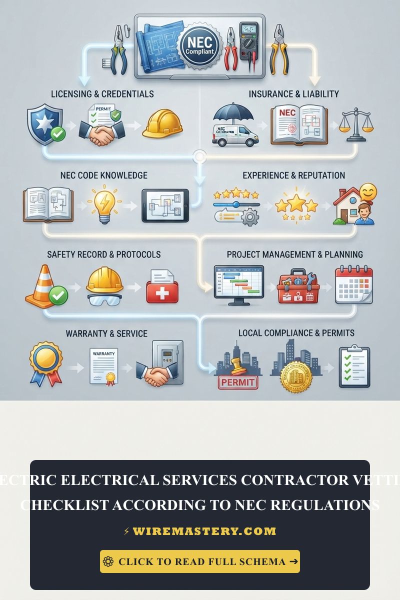 Electrical Contractor Vetting: NEC Compliance Punch List