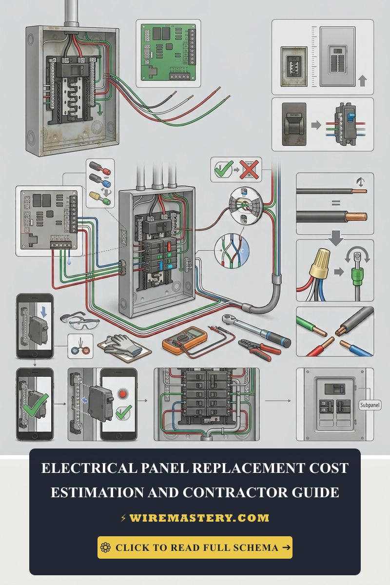 Planning a home panel upgrade or relocation? Master code-compliant cost estimations, structural feeder sizing, and NEC workspace clear space rules.