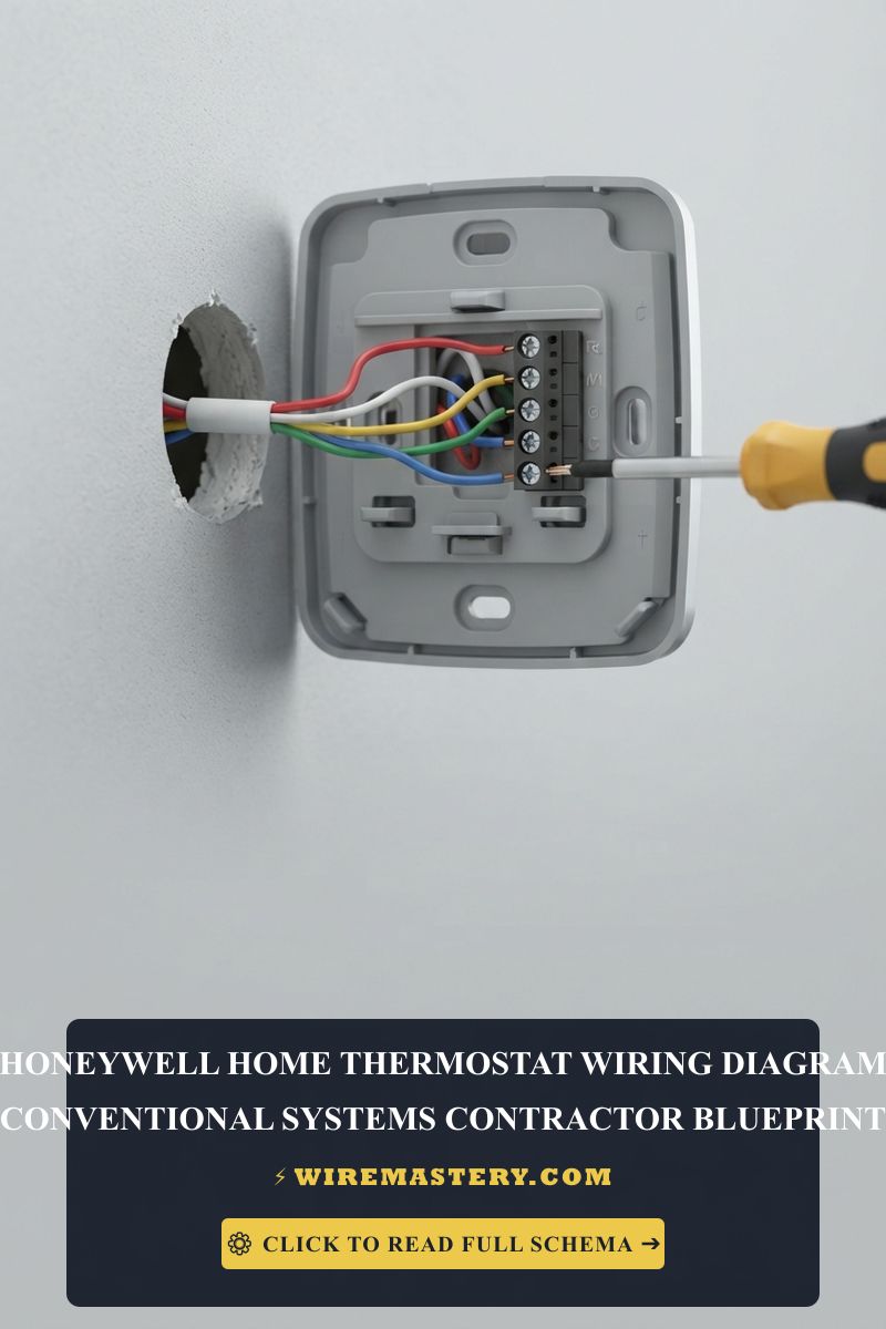 Honeywell Thermostat Wiring Diagram: Conventional System Guide