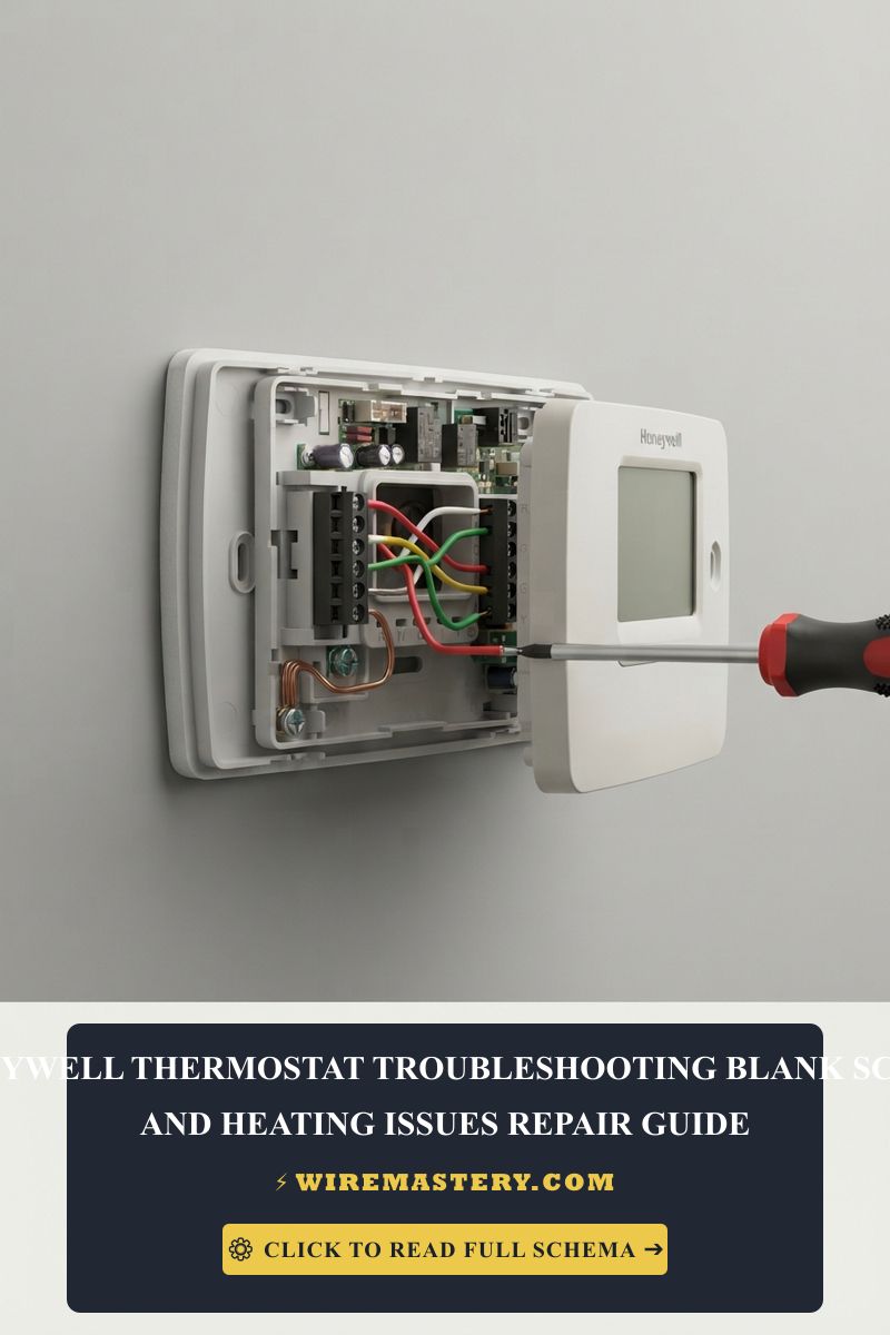 Honeywell Thermostat Troubleshooting: Blank Screen & Heating Issues