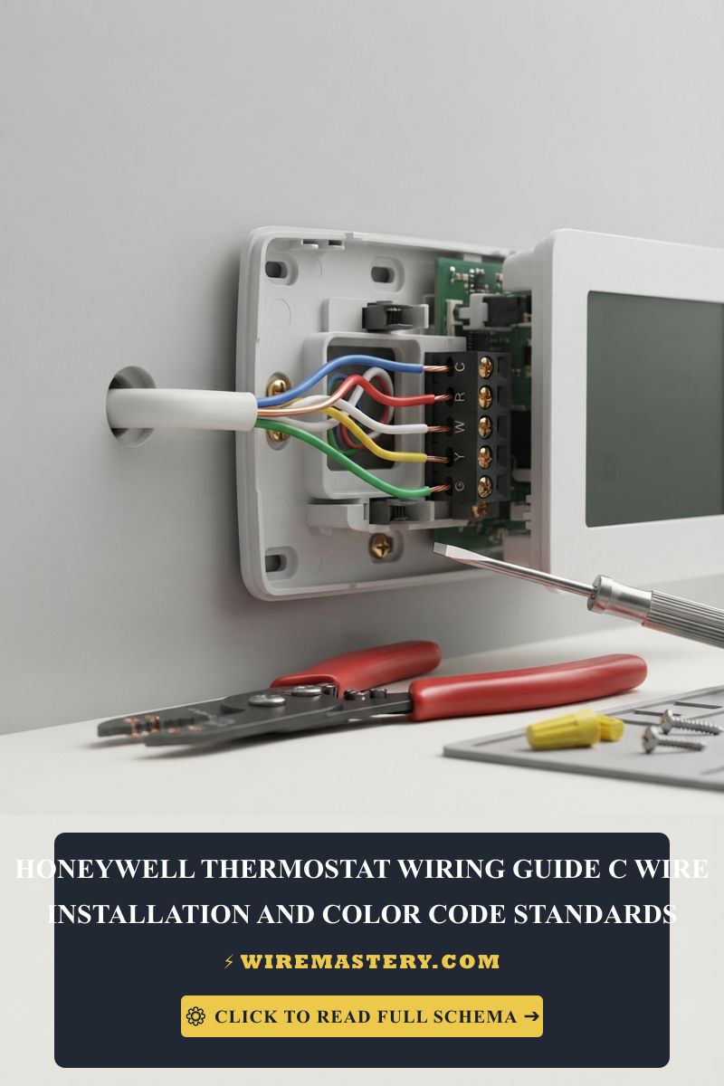 Honeywell Thermostat Wiring Guide: C-Wire & Color Code Standards
