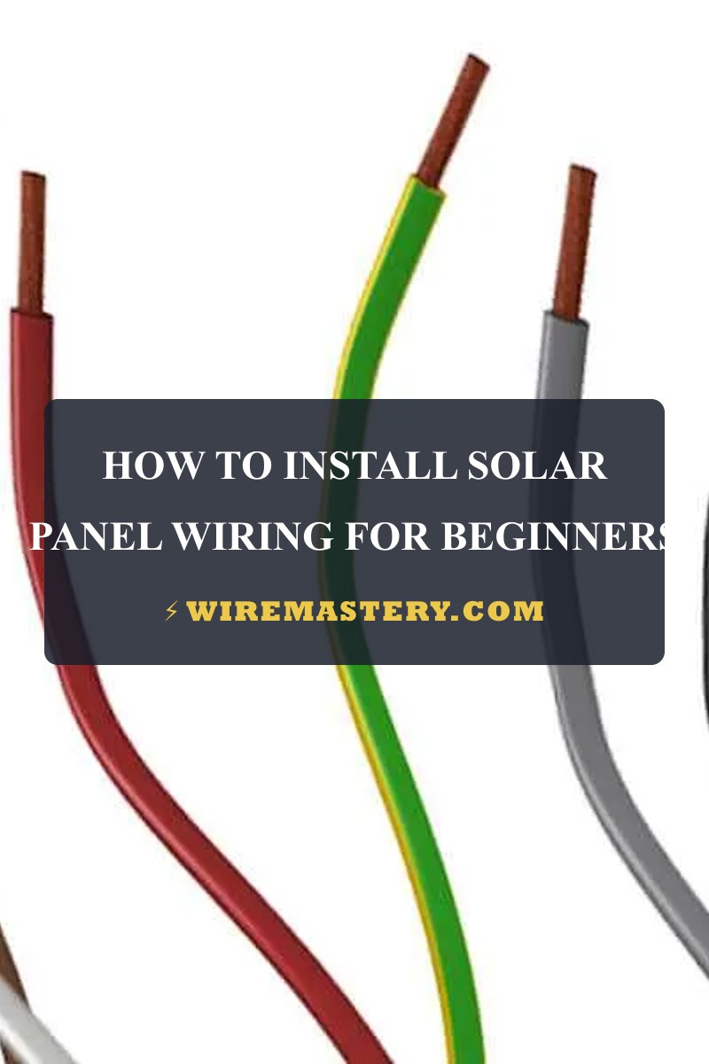 Learn the basics of residential solar panel wiring. Step-by-step DIY manual on cable sizes, handling insulation, and safety standards.