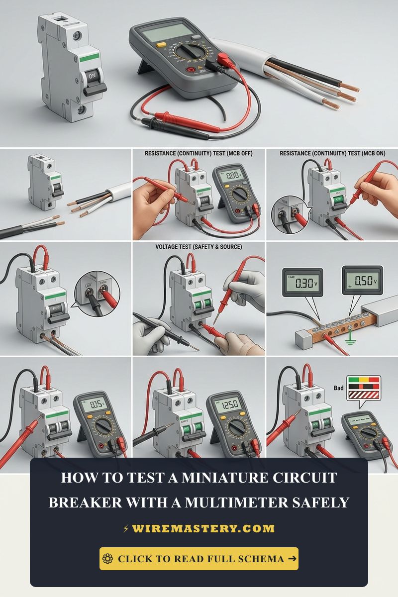 Is your breaker failing to hold power or getting warm? Master how to safely test internal resistance and terminal millivolt drops under load.
