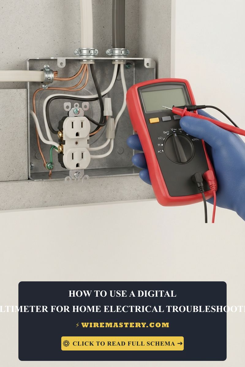 How to Use a Digital Multimeter for Home Electrical Troubleshooting