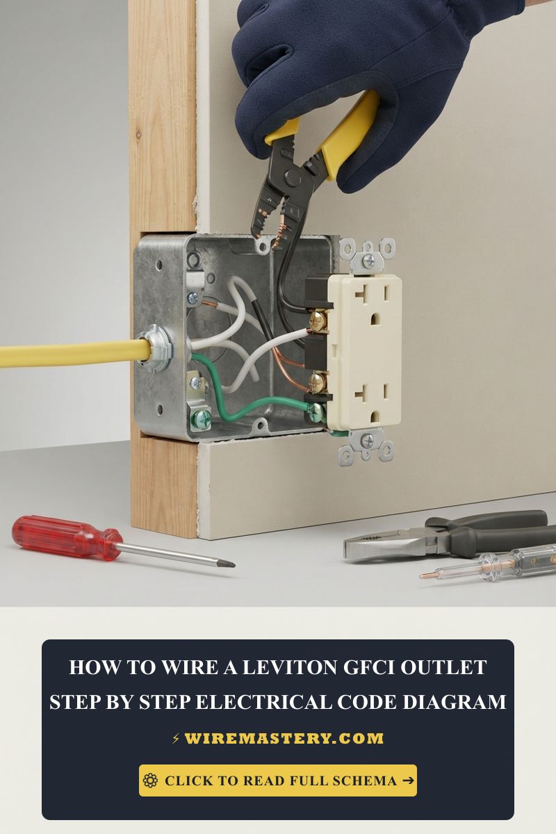 How to Wire a Leviton GFCI Outlet: Step-by-Step NEC Guide