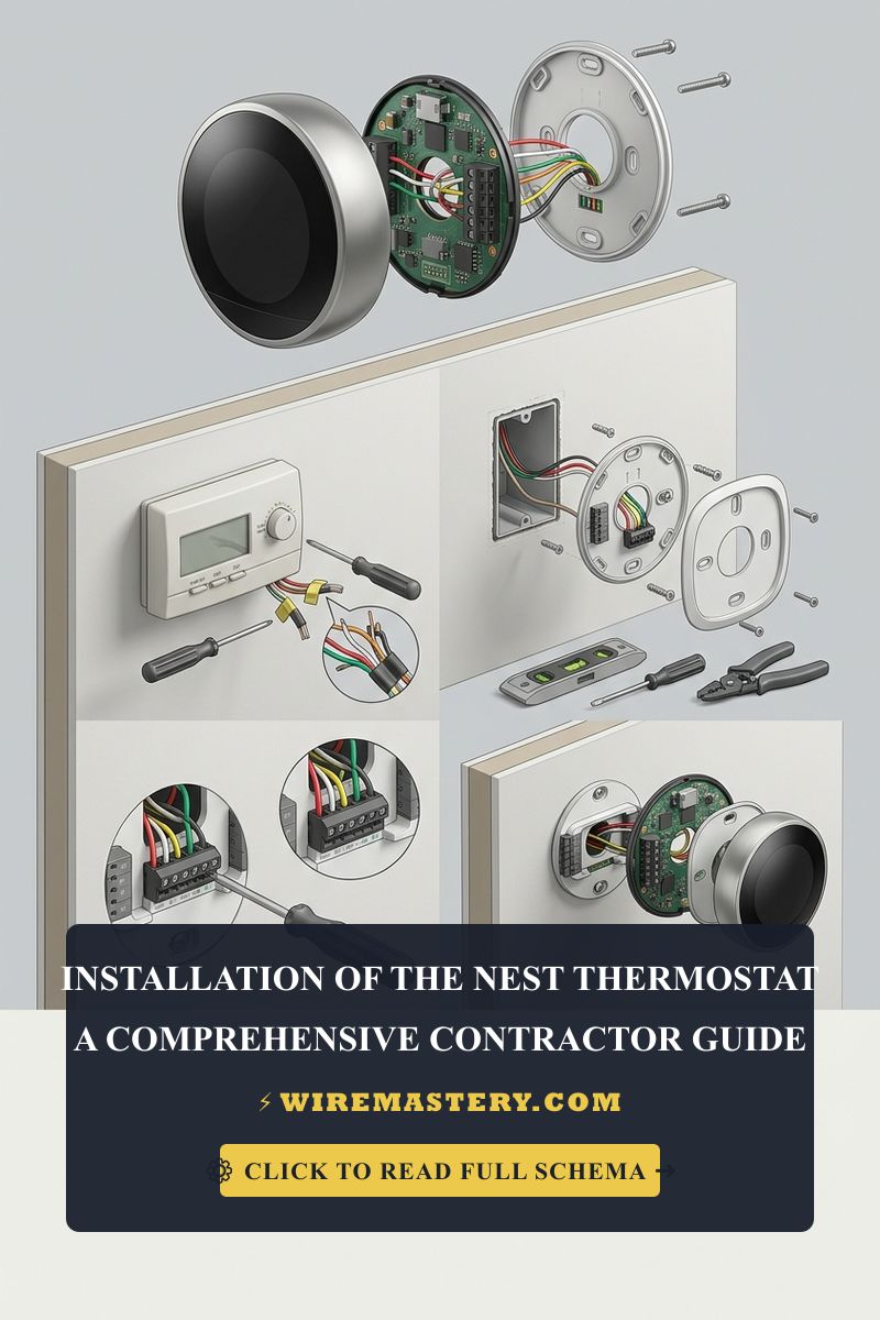 Is your Nest reading wrong room temperatures? Master how to eliminate internal wall cavity draft vectors and calculate mounting heights safely.