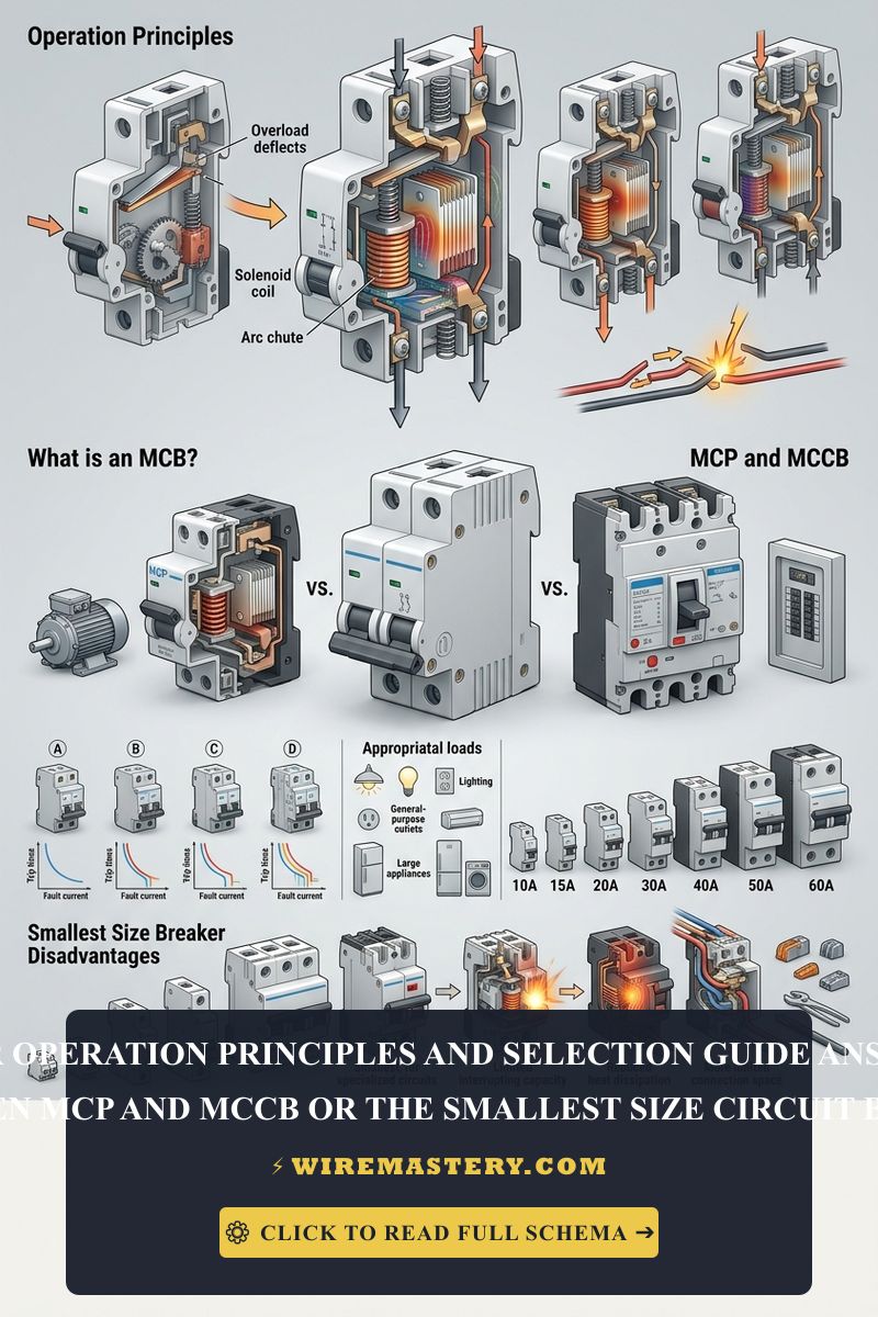 Confused by breaker types? Learn what an MCB is, standard bimetallic operation curves, and core differences between MCCBs and MCPs safely.