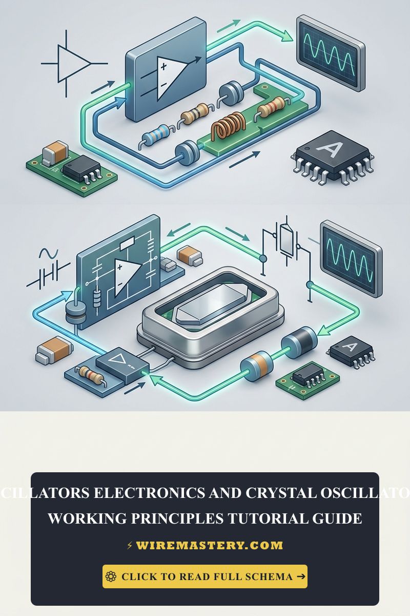 Master digital clock generation networks. Learn the physics of piezoelectric resonance, Barkhausen criteria, and quartz crystal cuts safely.