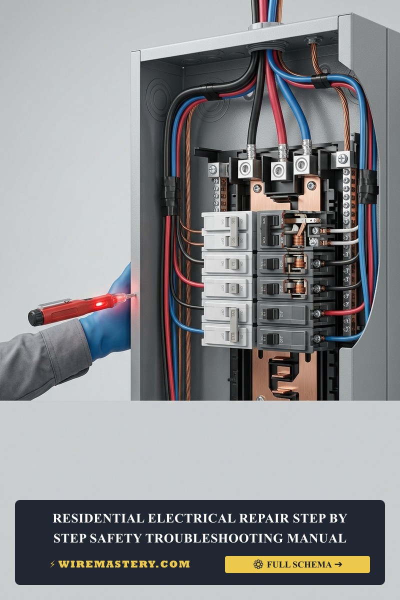Breaker trips instantly upon reset? Master how to safely isolate, test, and repair short circuits and ground faults using NEC diagnostic codes.