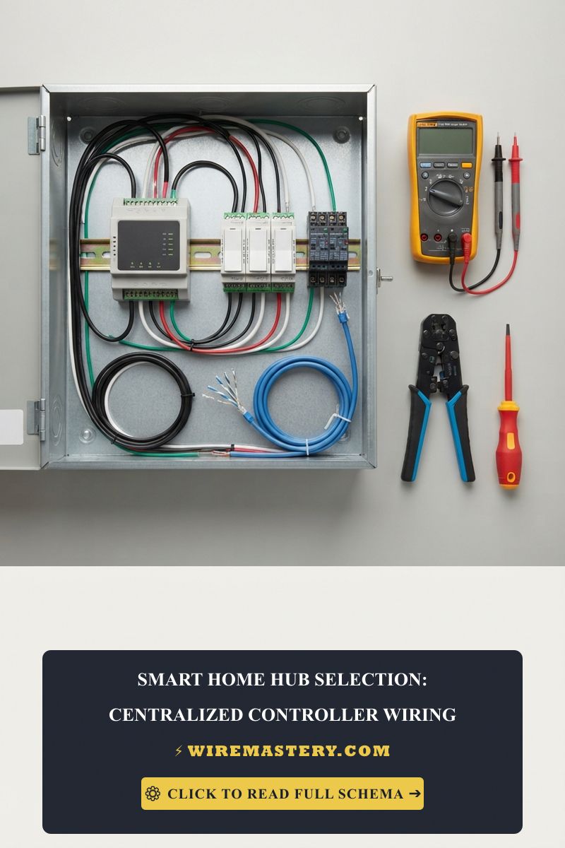 Smart Home Hub Selection: Centralized Controller Wiring