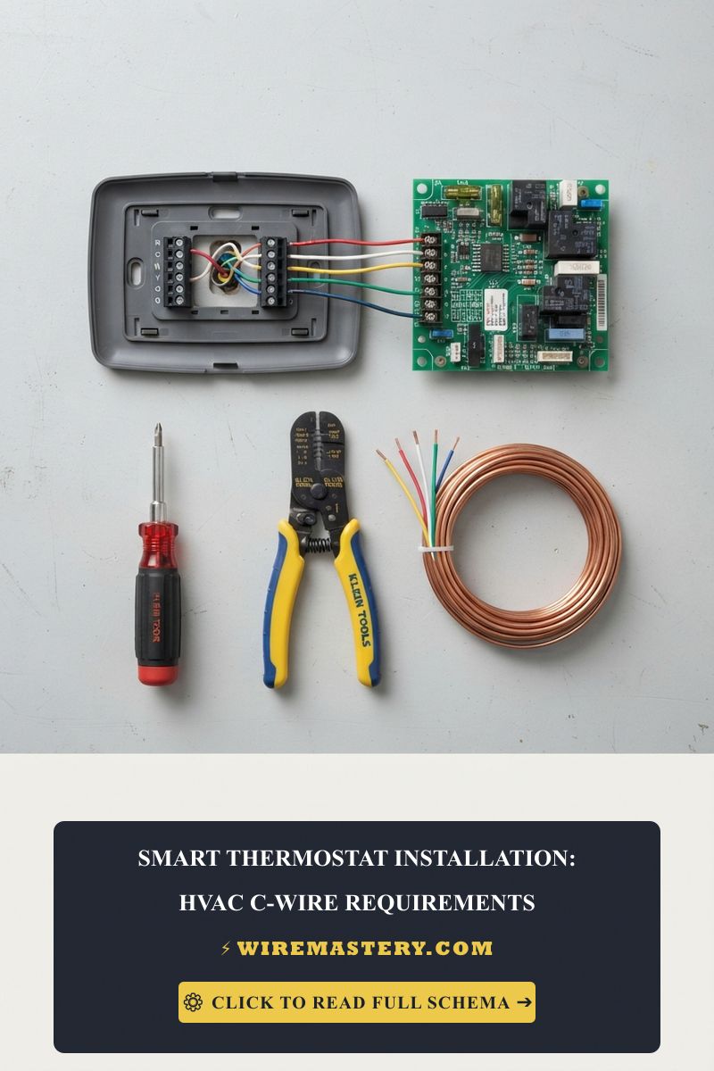 Smart Thermostat Installation: HVAC C-Wire Requirements