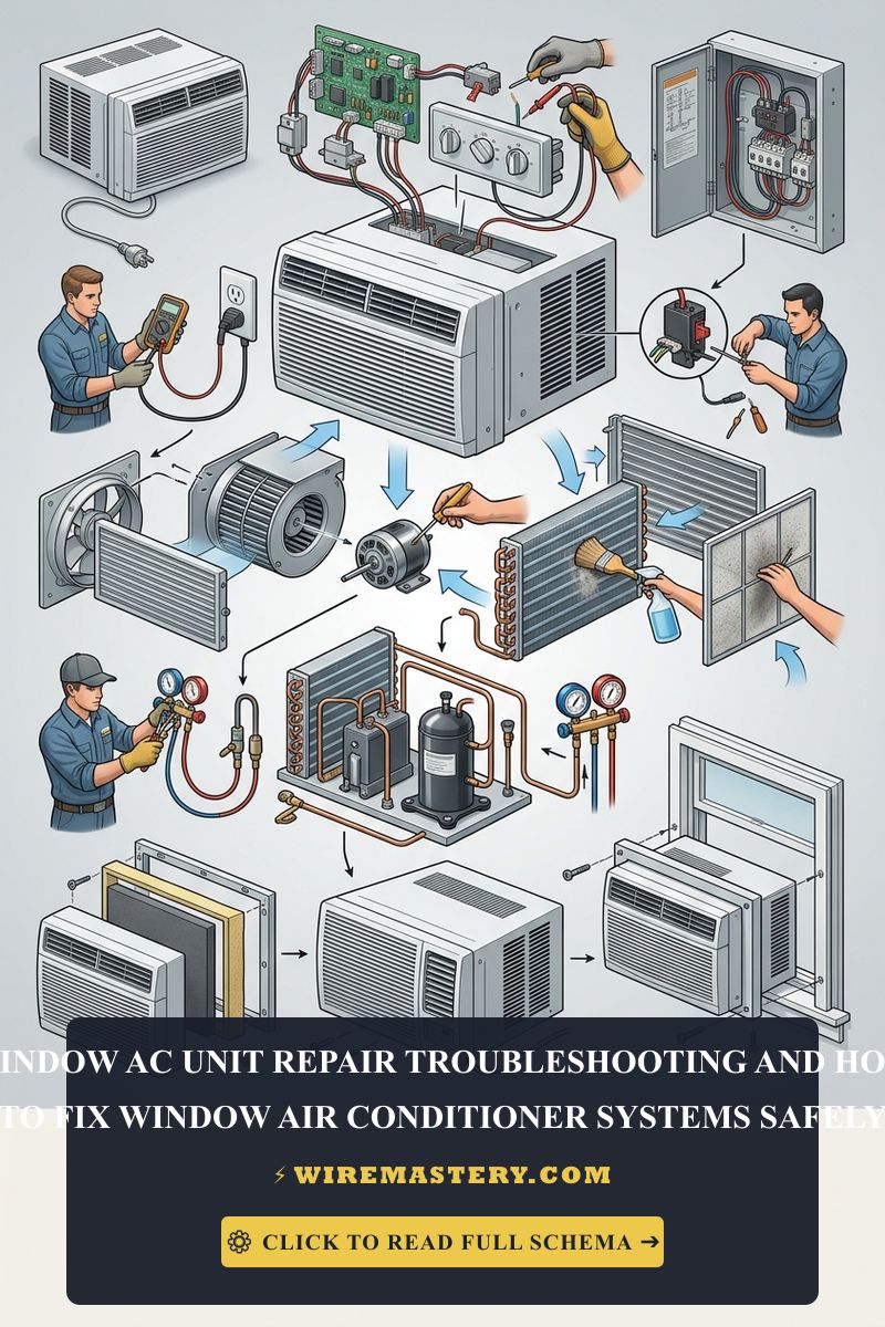 Window AC Unit Repair: Troubleshooting & Safe Hardware Fixes