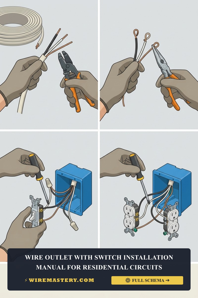 Confused by combo device wiring? Master how to wire a switch and outlet combo single-gang device using official NEC standards safely.